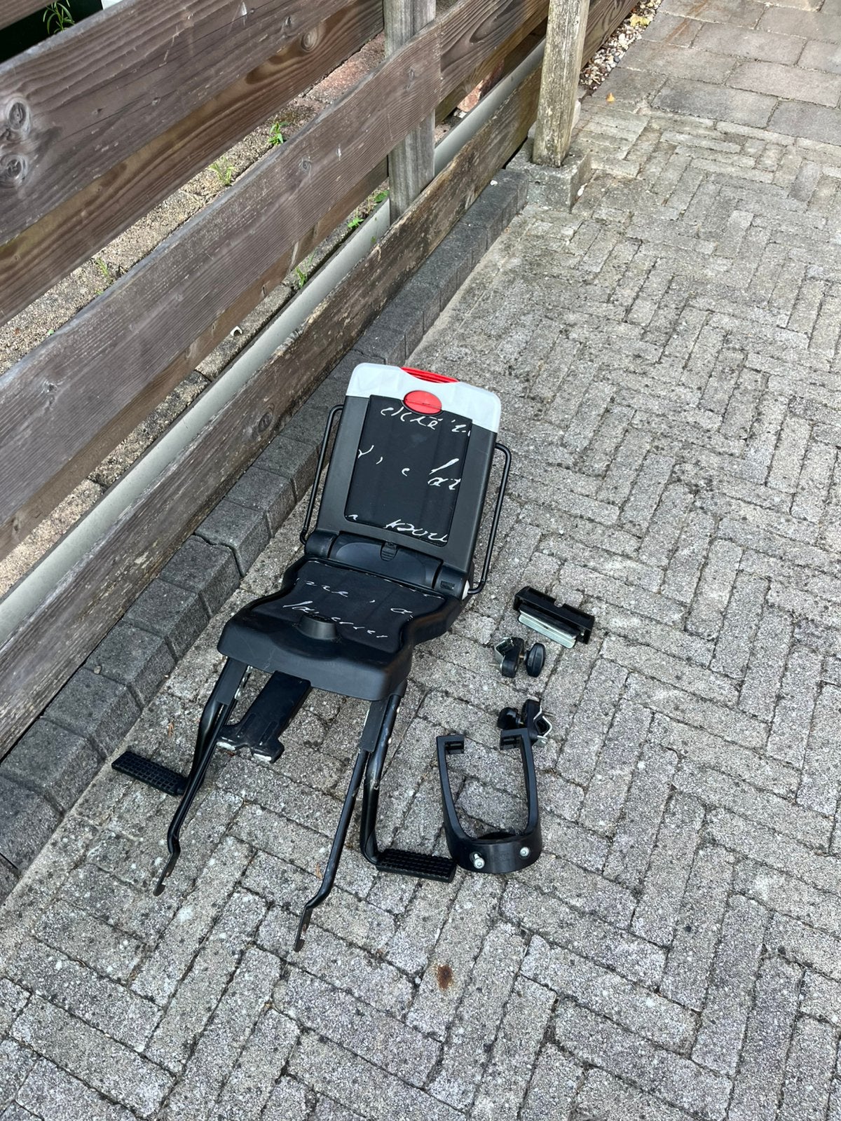 Bobike Junior achterzitje, Ophalen, Gebruikt