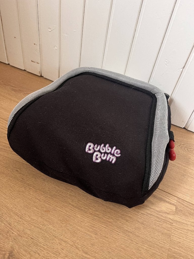 Bubblebum Zitverhoger Autozitje - opblaasbaar - zwart, Autogordel, 15 t/m 36 kg, Zo goed als nieuw, Ophalen