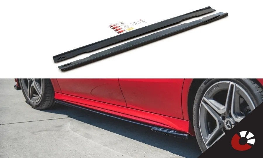 Side Skirts Diffusers Mercedes-Benz Cla AMG-Line C+x118, Ophalen of Verzenden