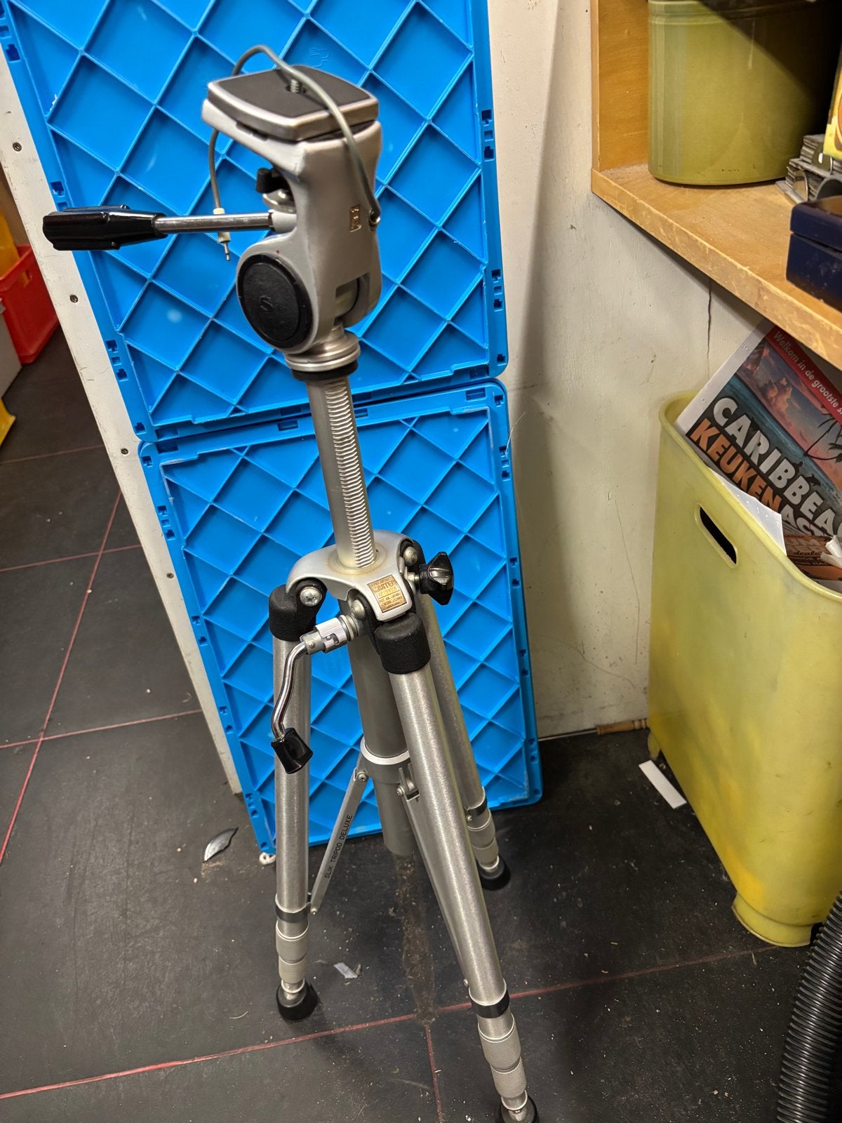 Slik Tripod Deluxe Master statief - Gebruikt, Ophalen, Gebruikt, Slik, Driepoot