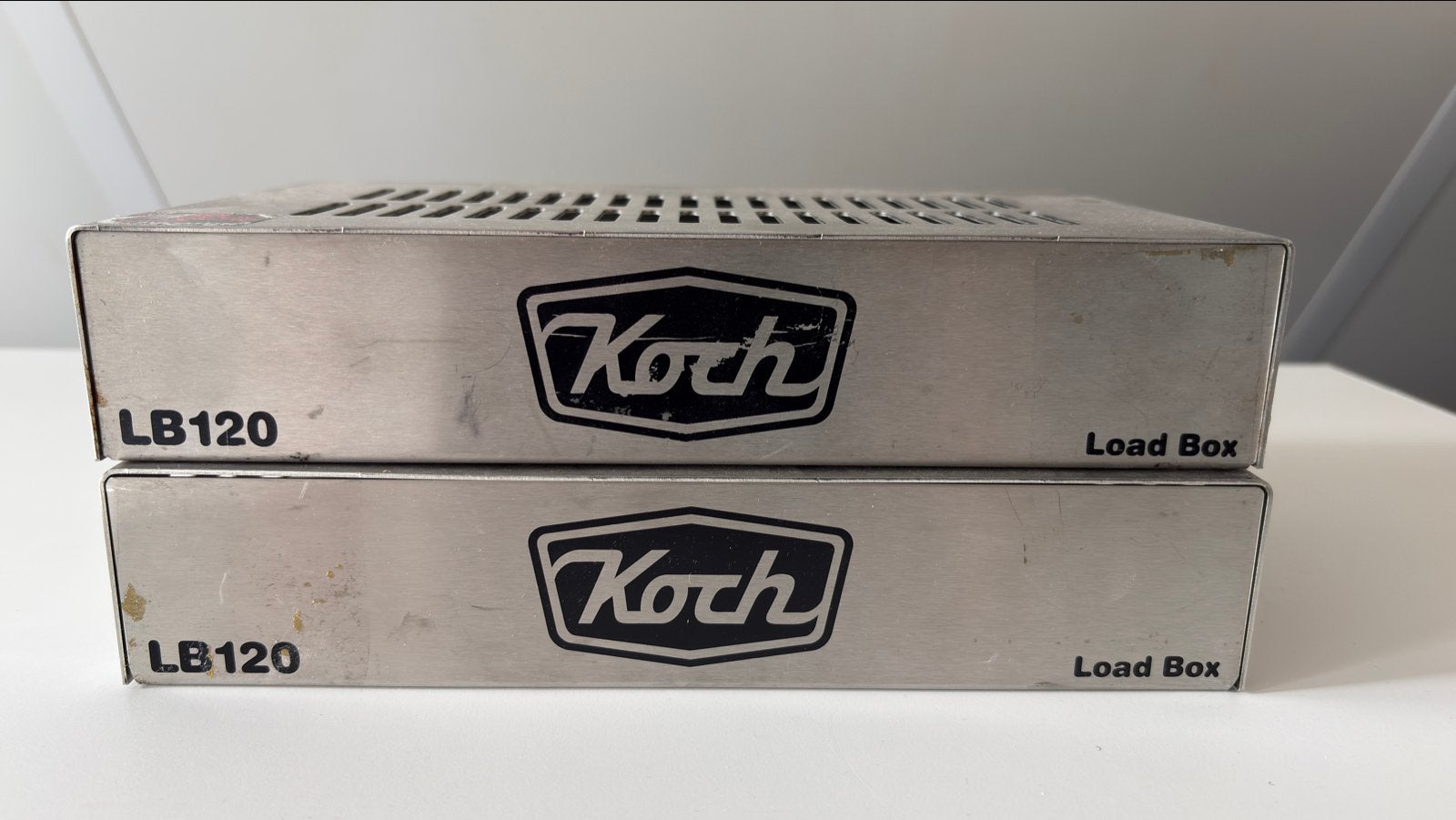 Koch LB120 Load Box - Power Attenuator (2 stuks), Muziek en Instrumenten, Ophalen, Gebruikt, Gitaar, 100 watt of meer