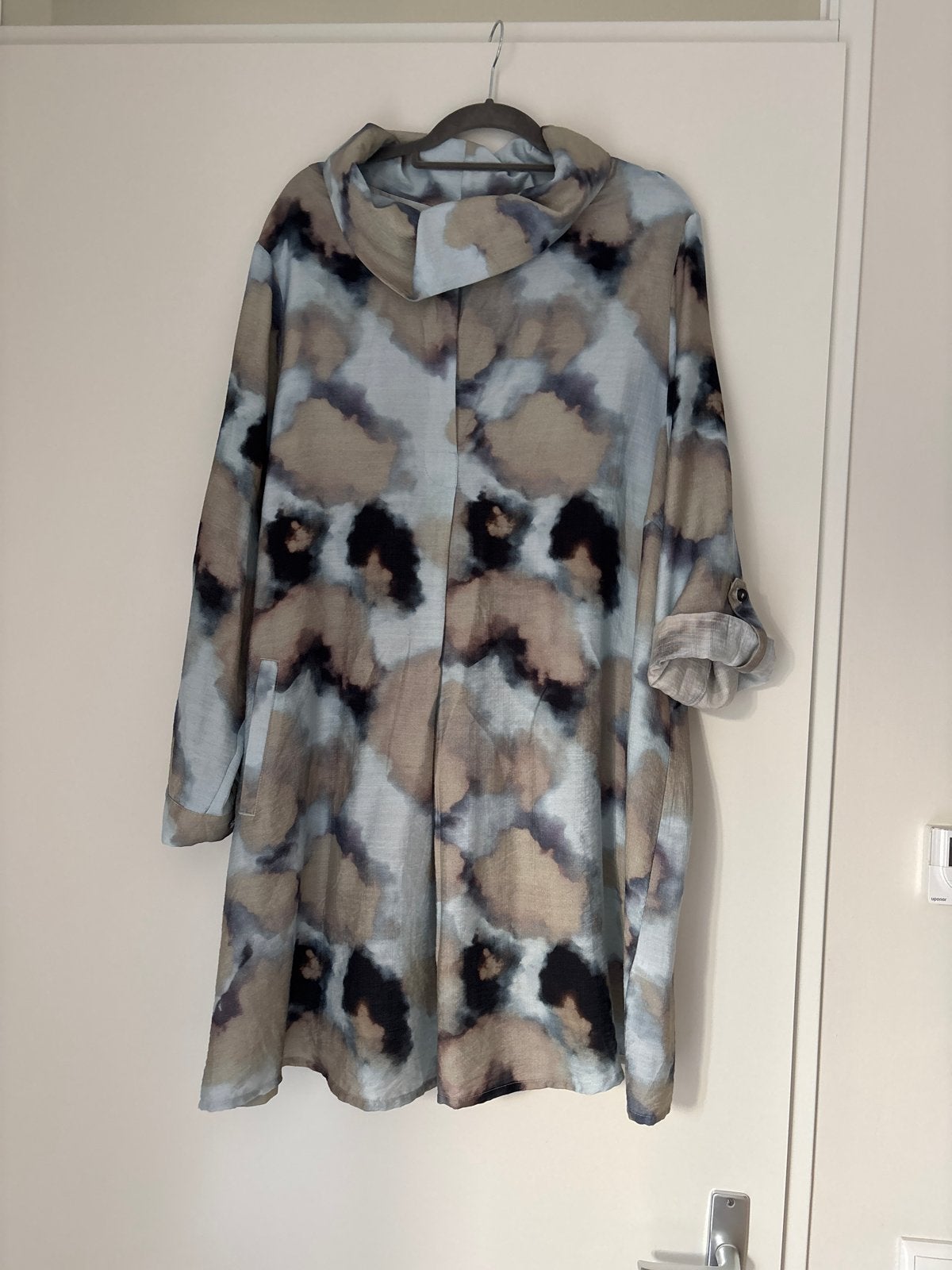 Gozzip Tuniek/Jurk met abstracte print, Kleding | Dames, Meerkleurig, Maat 42/44 (L), Ophalen of Verzenden, Zo goed als nieuw