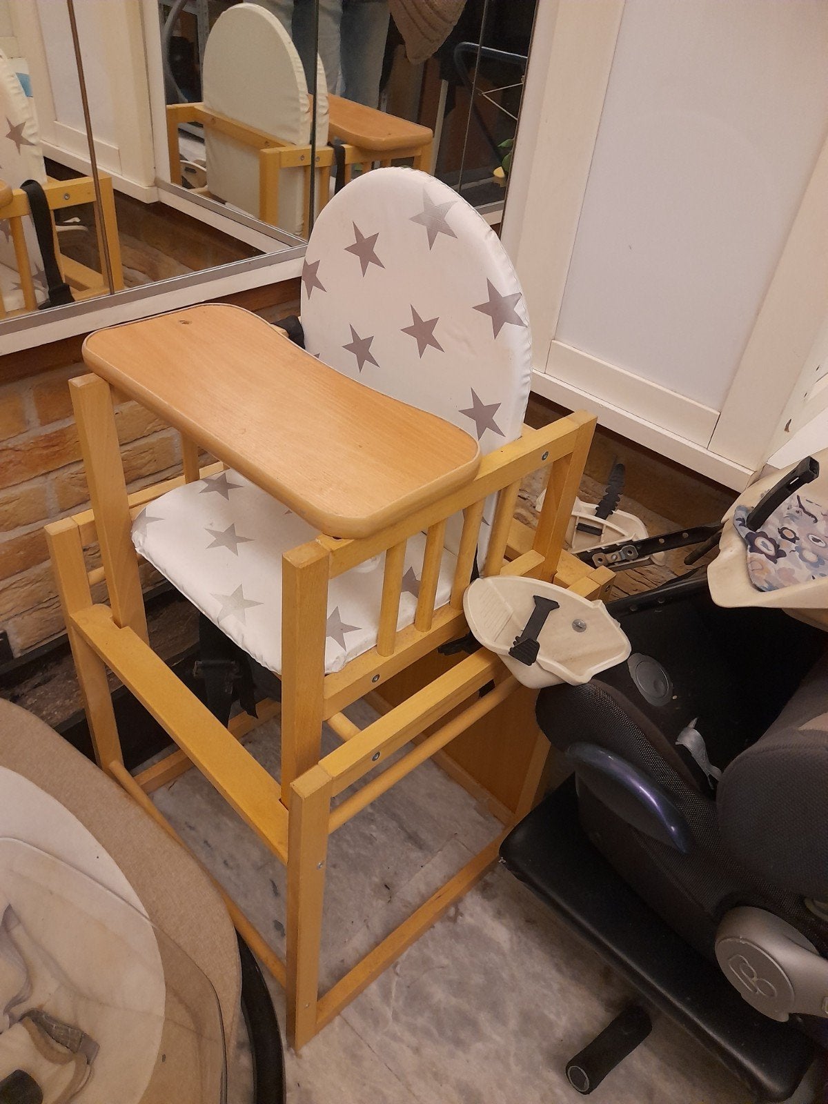 Gratis babyspullen, Ophalen, Meegroeistoel, Stoelverkleiner