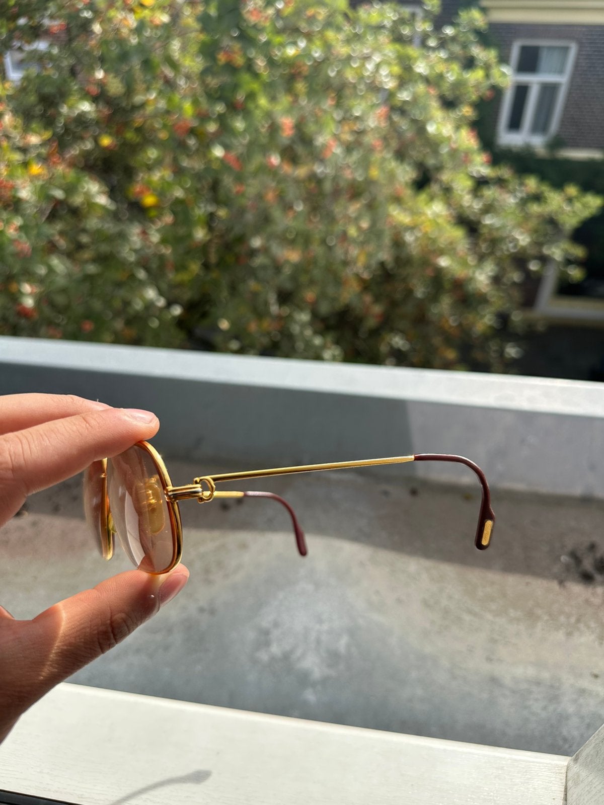 Vintage Cartier Tank bril, Overige merken, Overige kleuren, Ophalen of Verzenden, Zo goed als nieuw