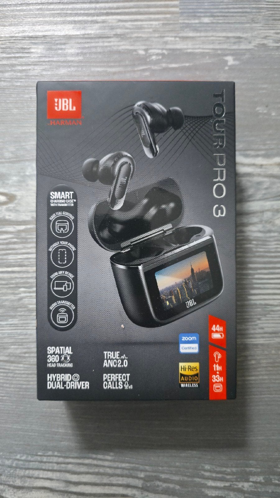 JBL Tour Pro 3 Draadloze In-ear Koptelefoon Zwart, Audio, Tv en Foto, Koptelefoons, In-ear, JBL, Nieuw, Ophalen of Verzenden