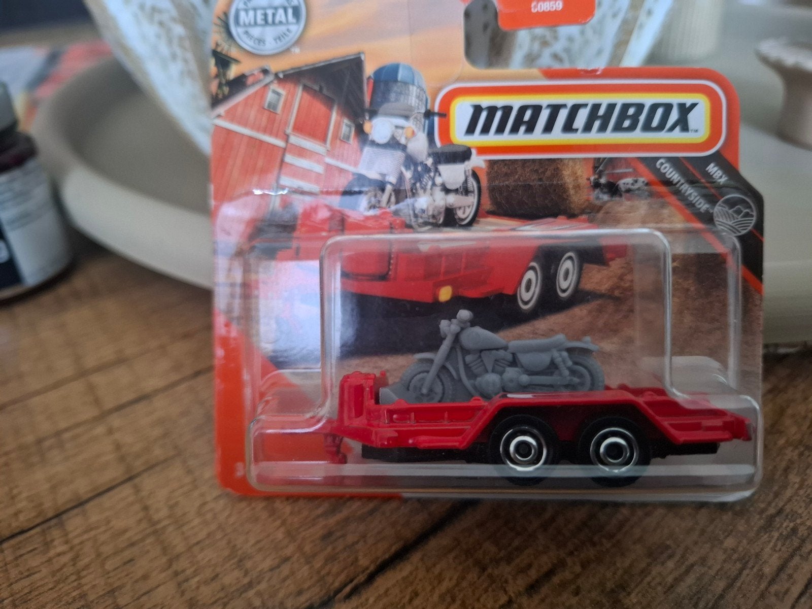 Matchbox Countryside Motor met Trailer - Nieuw in verpakking, Ophalen of Verzenden, Nieuw, Motor