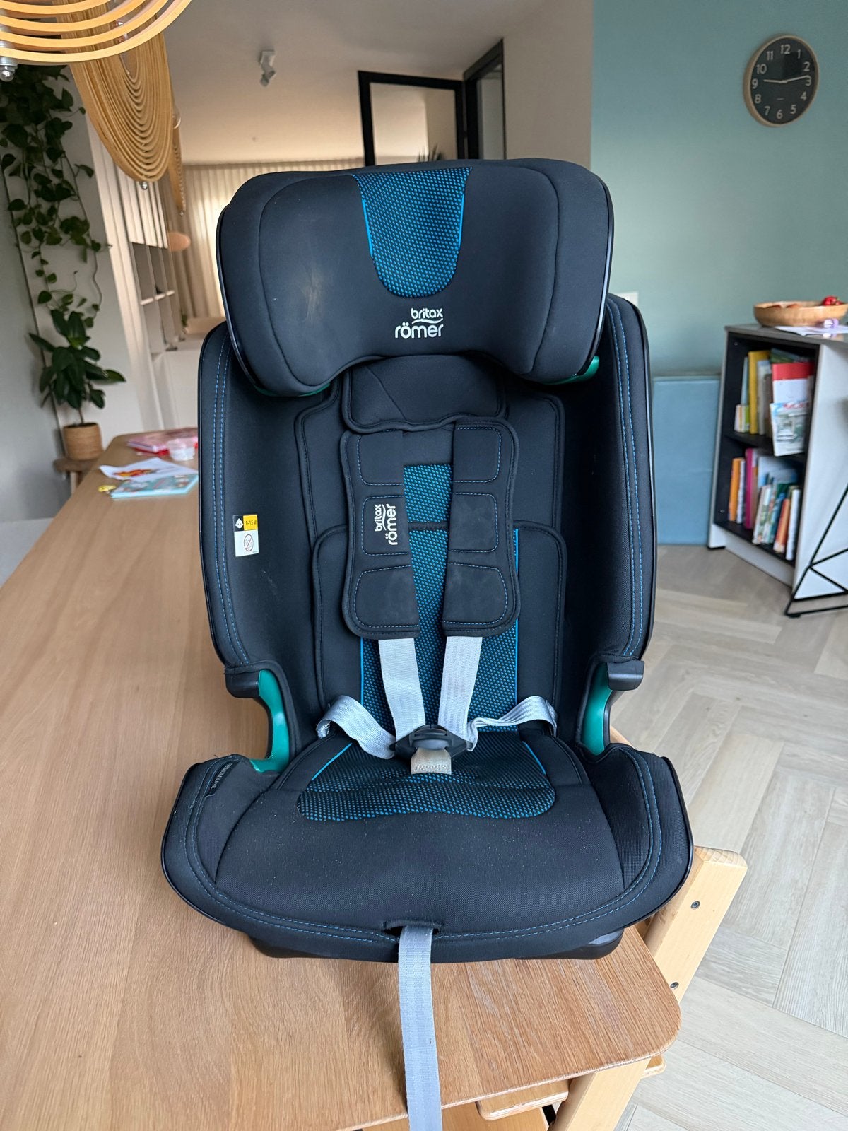 Britax Römer I-size autostoel 76-150 cm met Aeromoov stof, Ophalen, Romer, Autogordel of Isofix, Gebruikt
