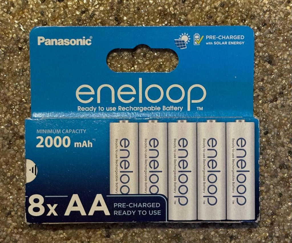 Panasonic Eneloop Ni-MH Oplaadbaar AA Batteries, 8 Pack, Audio, Tv en Foto, Accu's en Batterijen, Ophalen, Nieuw, Oplaadbaar