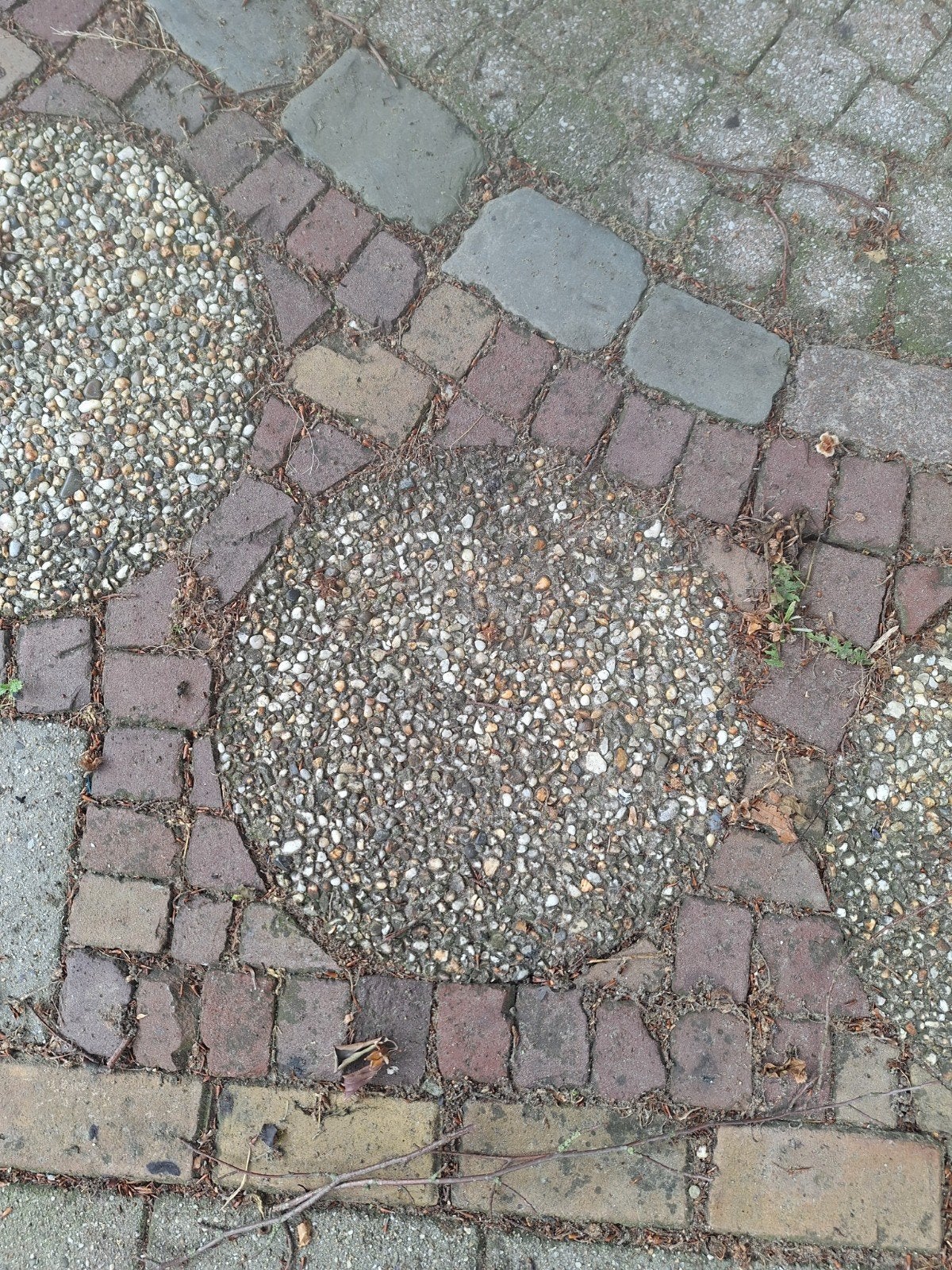 Ronde grindtegels voor terras of pad, Tuin en Terras, Ophalen of Verzenden, Gebruikt, Grind, Terrastegels