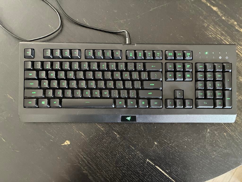 Razer Cynosa Lite RGB toetsenbord QWERTY, Ophalen, Gebruikt, Gaming toetsenbord, Qwerty