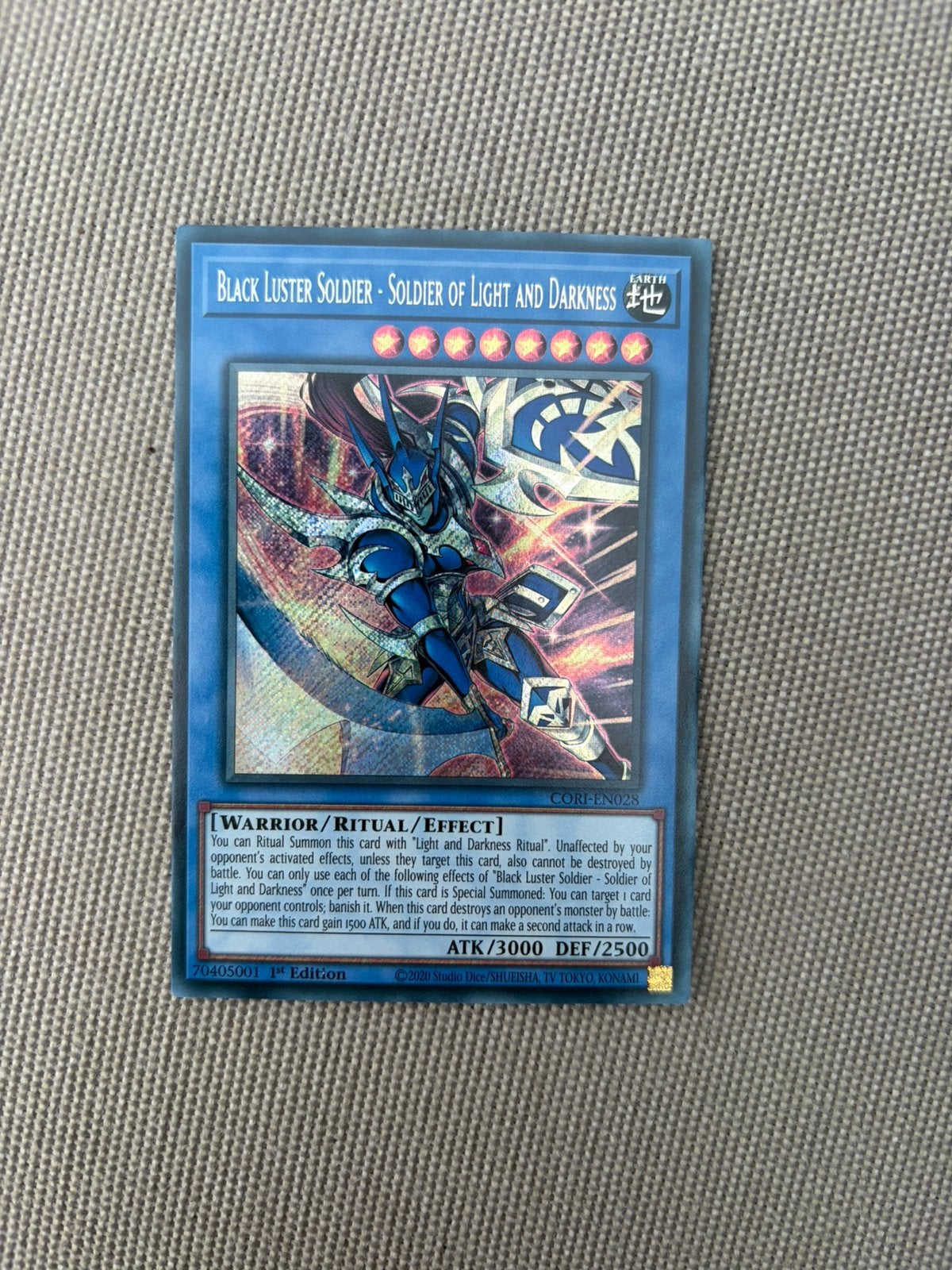 Black Luster Soldier - Soldier of Light and Darkness, Ophalen of Verzenden, Nieuw, Losse kaart, Foil