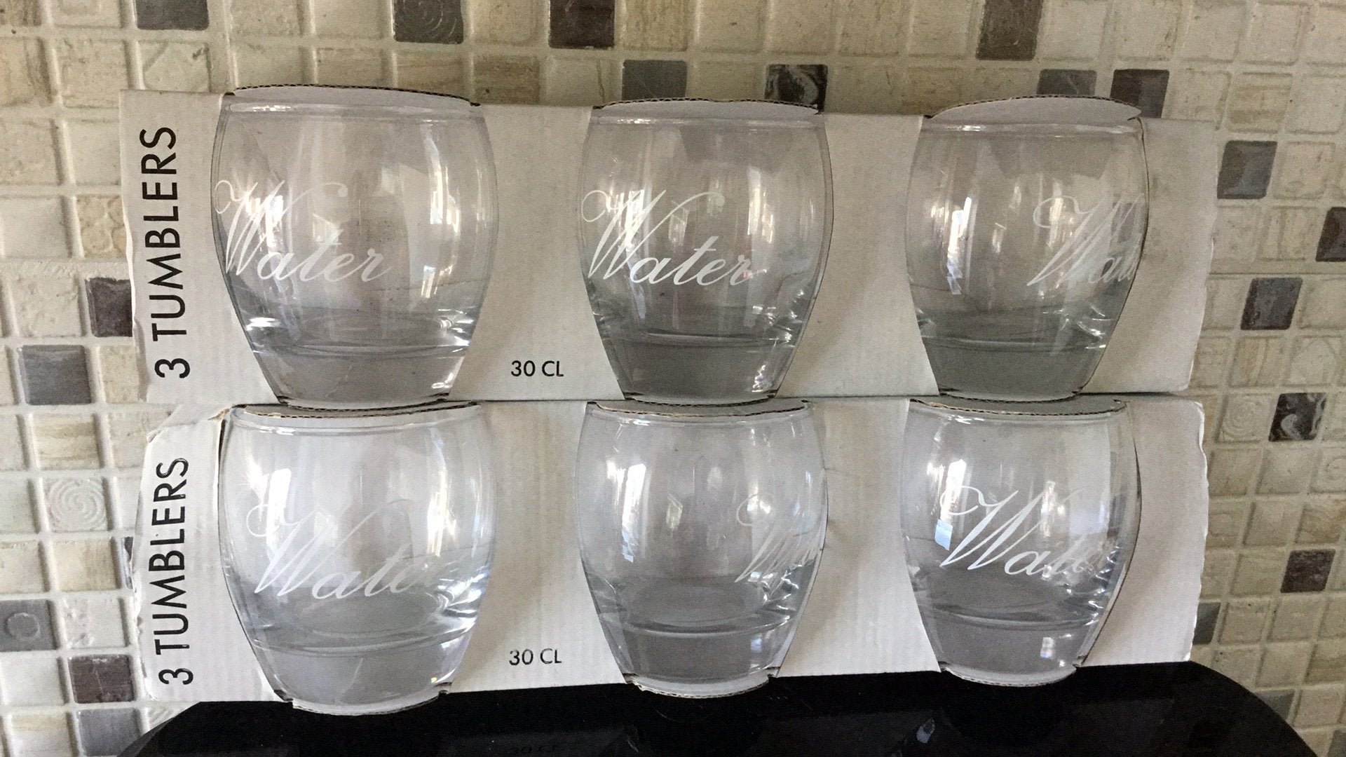 Waterglazen, Verzamelen, Glas en Borrelglaasjes, Ophalen of Verzenden, Nieuw, Waterglas