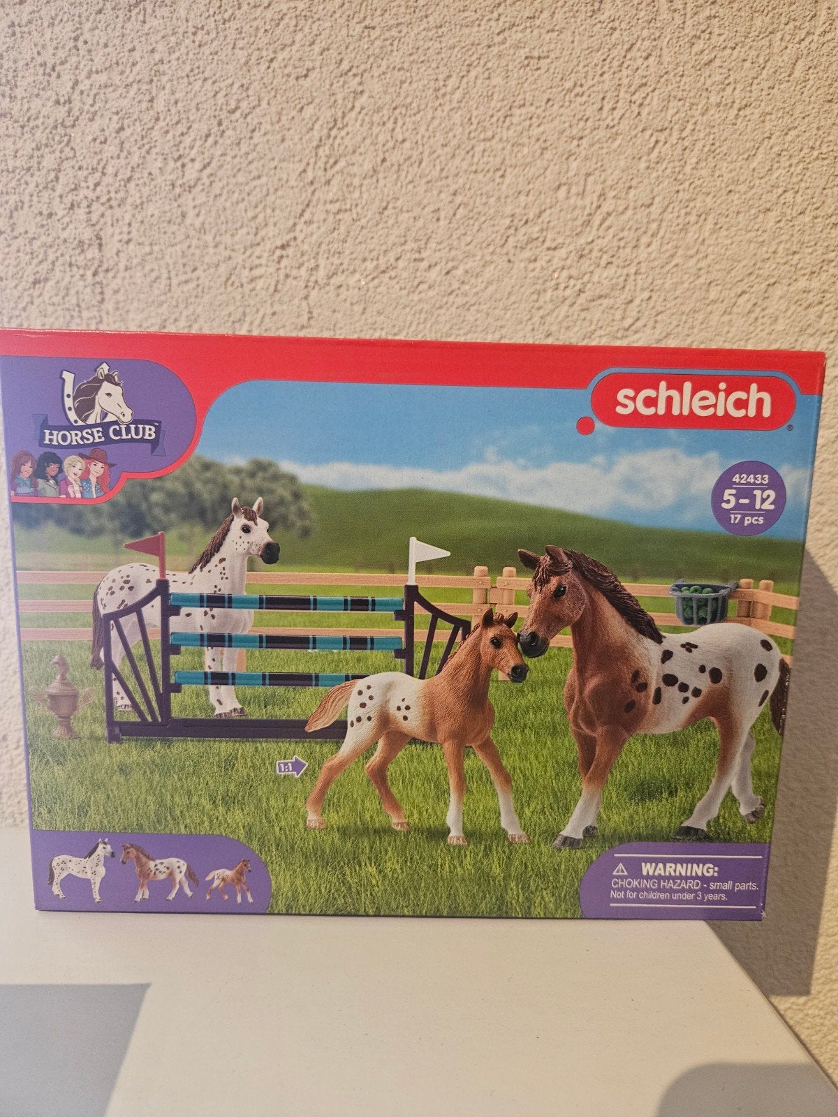 778777667777oi778Schleich Horse Club Appaloosa Familie 42433, Ophalen of Verzenden, Nieuw, Jongen of Meisje