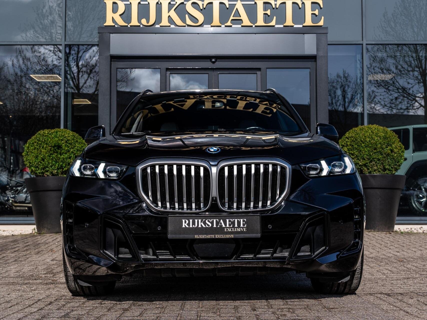 BMW X5 xDrive50e M-Pakket|21''|H&K|360°|HEAD-UP|INCL BTW, Auto's, Gebruikt, 2395 kg, Blauw, Bedrijf
