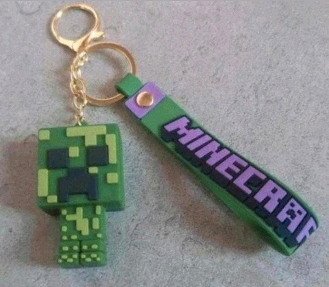 Nieuwe Minecraft sleutelhanger, Ophalen of Verzenden, Nieuw