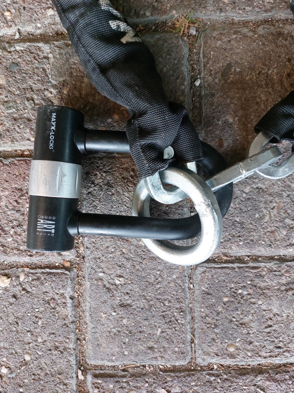 Maxx-Locks ART 4 Insteekslot met ketting, Ophalen of Verzenden, Gebruikt, Insteekslot