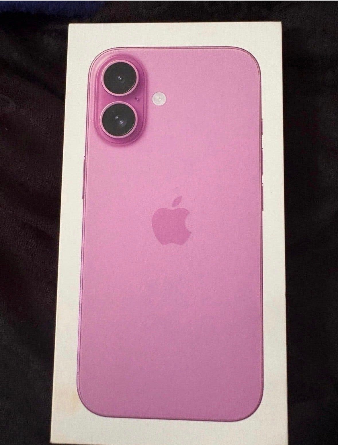Roze iPhone 16 Lees beschrijving!, Telecommunicatie, Ophalen, 94 %, 128 GB, IPhone 16