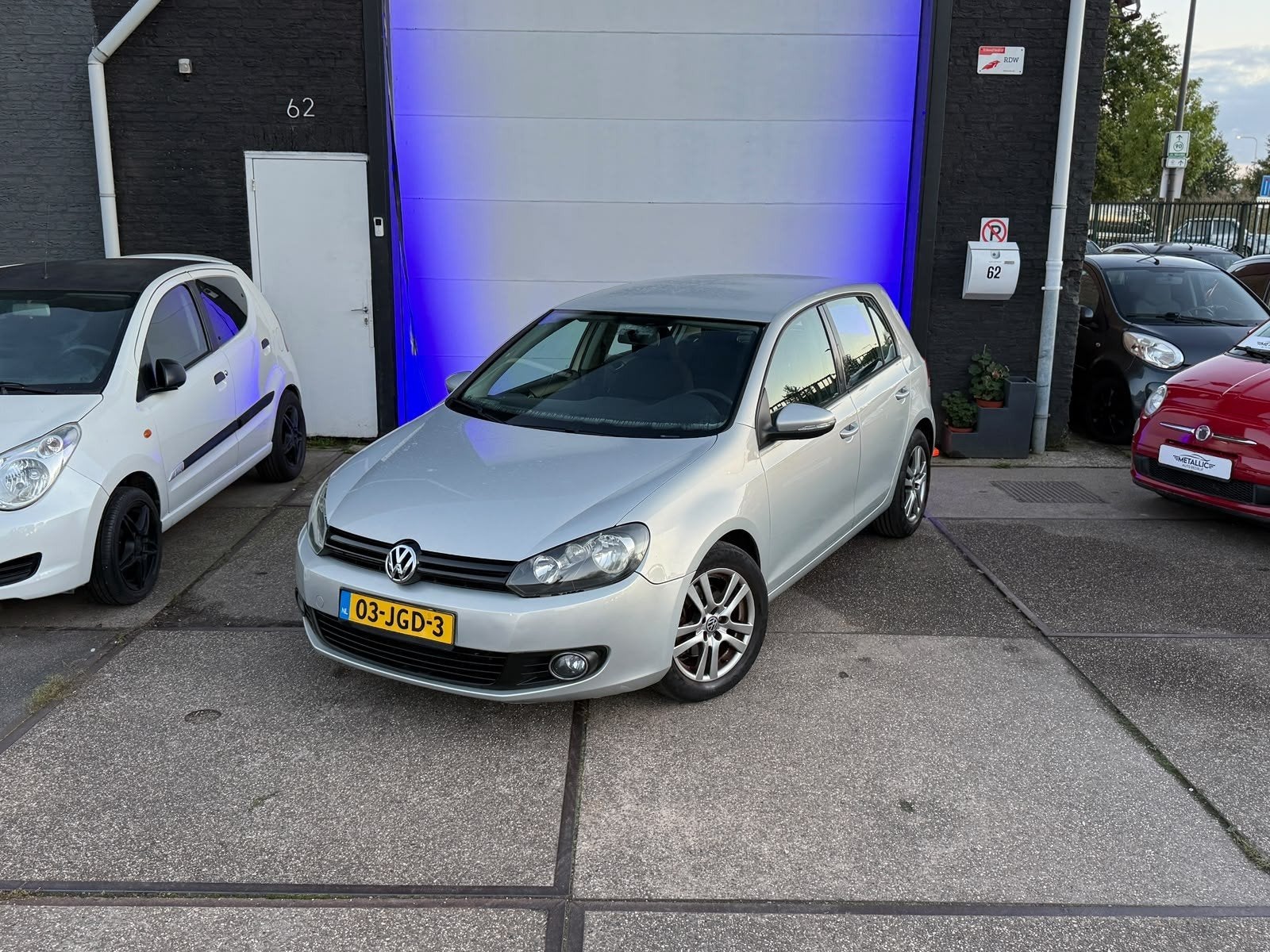 Volkswagen Golf 1.4 TSI 90KW 2009 Grijs (Nap/Airco/NewApk), Auto's, Stof, Zwart, 4 cilinders, 122 pk
