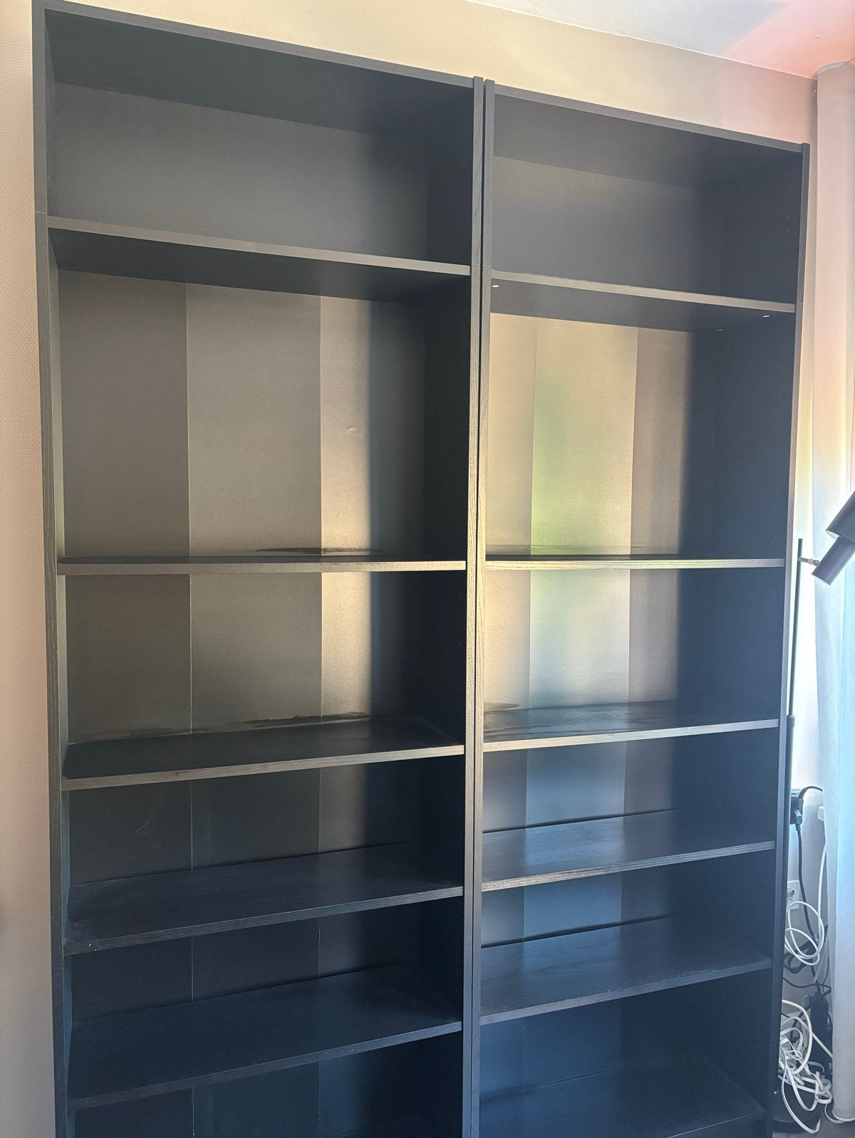 Billy kast ikea 2x, Met plank(en), 100 tot 150 cm, 200 cm of meer, Ophalen of Verzenden