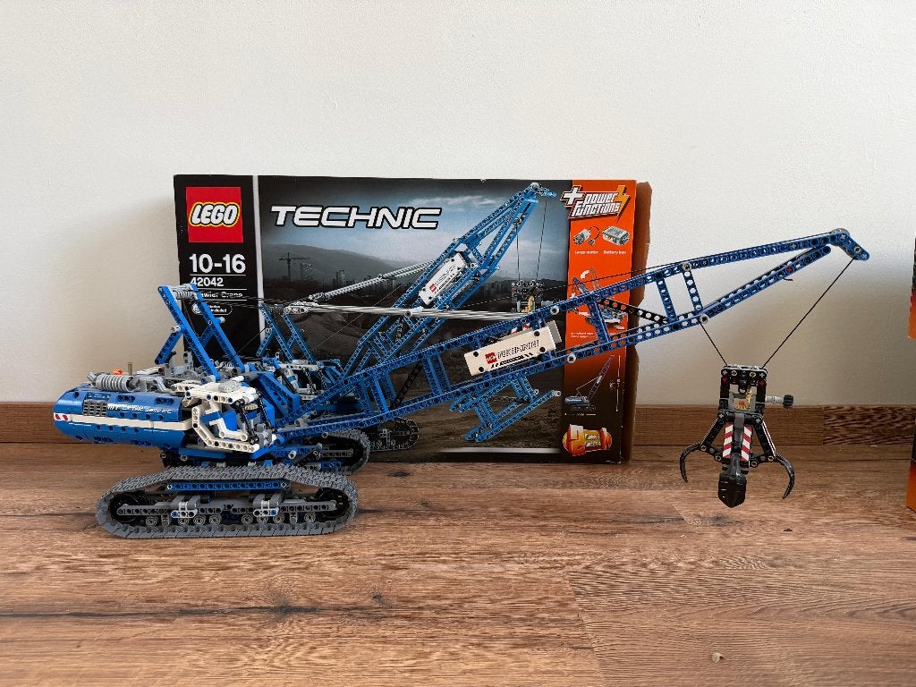LEGO Technic 42042 Crawler Crane, Ophalen, Lego, Zo goed als nieuw, Technic