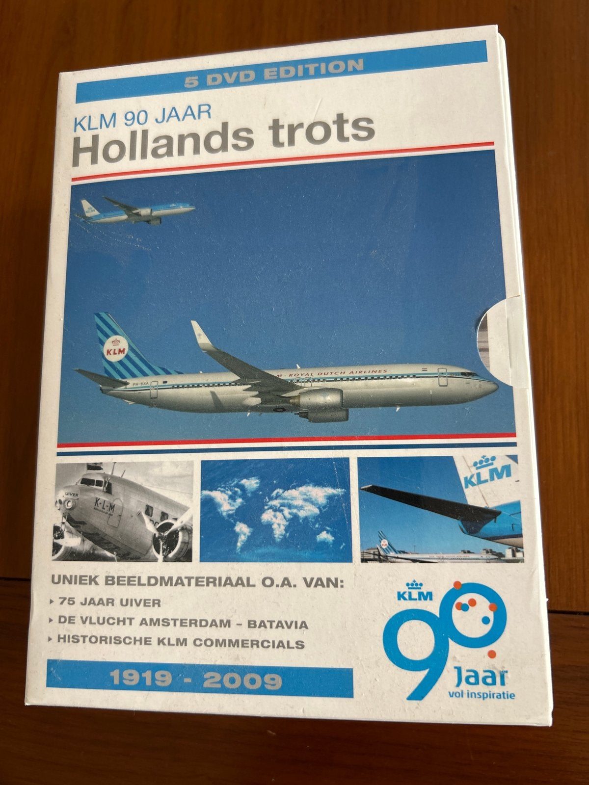KLM 90 Jaar Hollands trots - 5 DVD Edition, Gebruikt, Nederlands, Alle leeftijden, Speciale editie