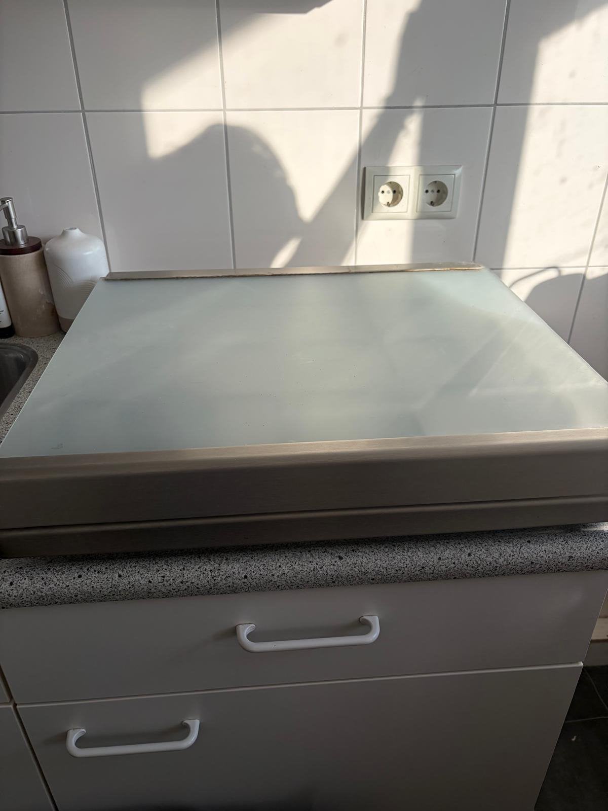 Gasstel 4 pits + pannen, Ophalen, Zo goed als nieuw, Overige typen