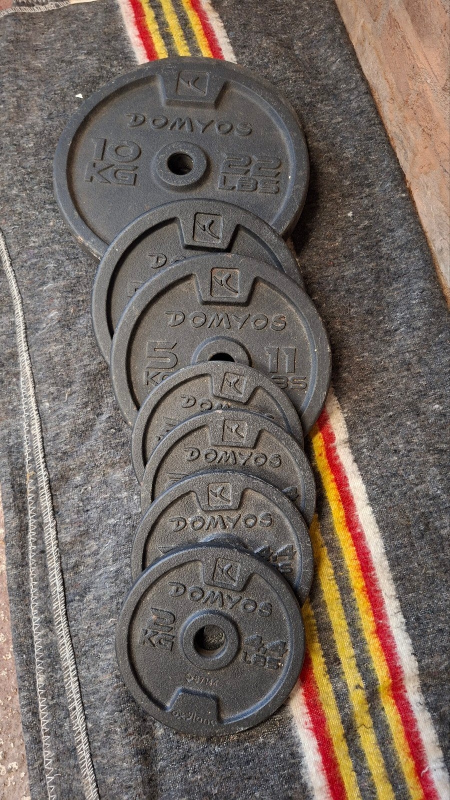 gewichten, Ophalen, Gebruikt
