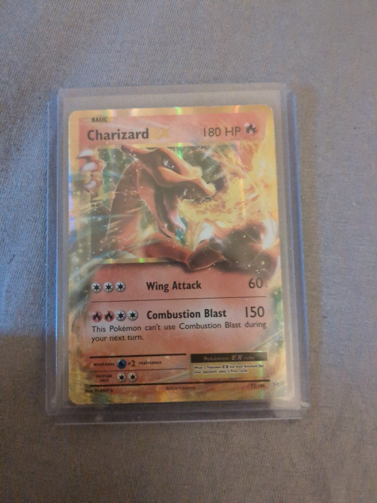 Charizard EX XY121 Promo Pokémon Kaart - Foil, Ophalen of Verzenden