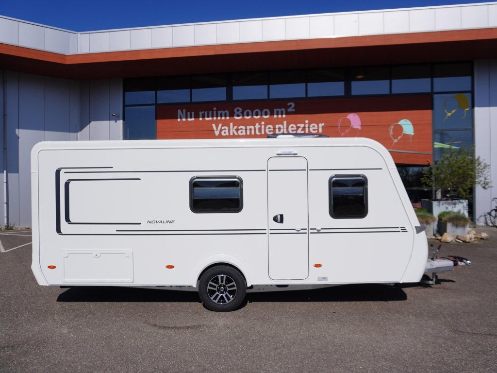 Eriba Novaline 485 NIEUW BIJ CAMPOLIFE, Schokbreker, Rondzit, Overige typen, 5 tot 6 meter