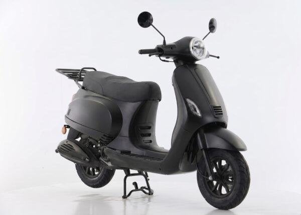 Bellano RivaLux Mat Zwart E5+ 25KM/45KM 2026, Nieuw, 50 cc, Senzo