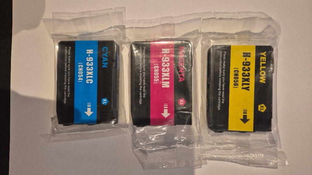 HP Officejet 7510/6700/6600/6100 inkt cartridges 932 en 933, Ophalen of Verzenden, Nieuw, Cartridge, Compatibel (voor HP)