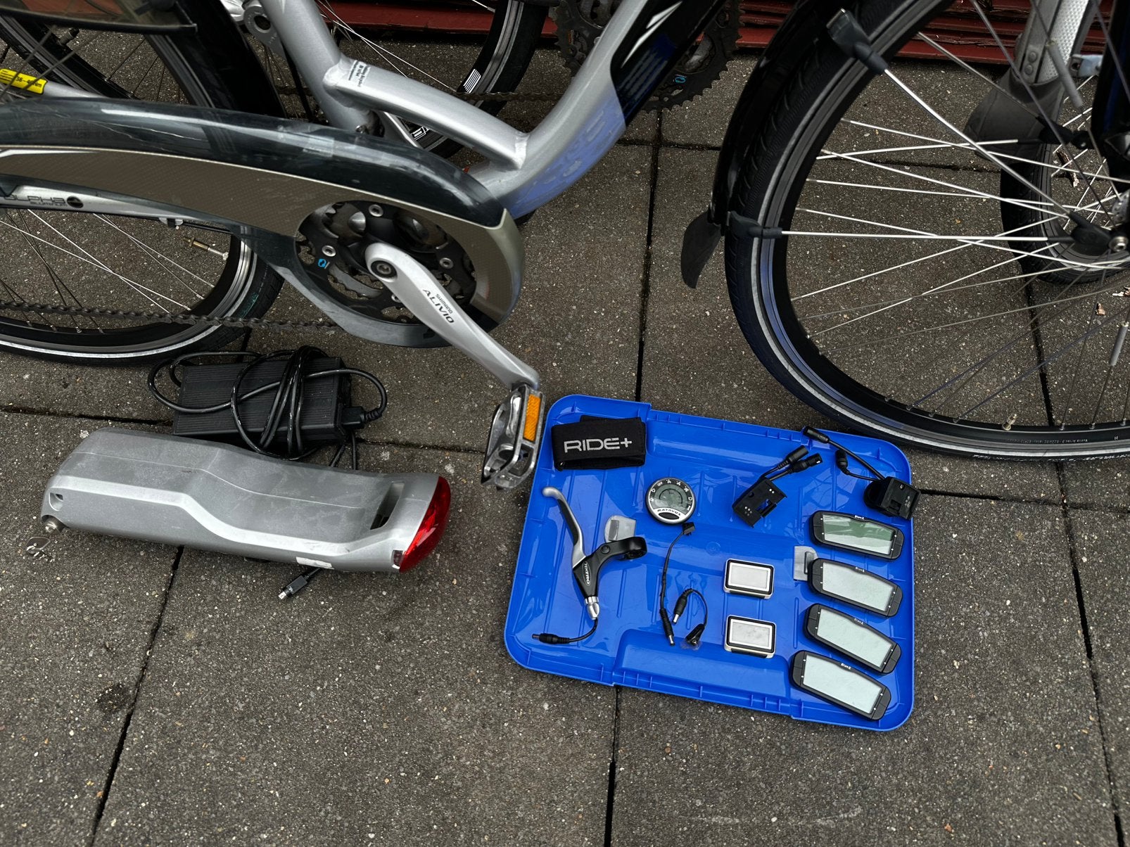Bionx trek T500 display g2 Easy akku motor houders, Ophalen, Gebruikt, Elektrische fiets, Overige typen