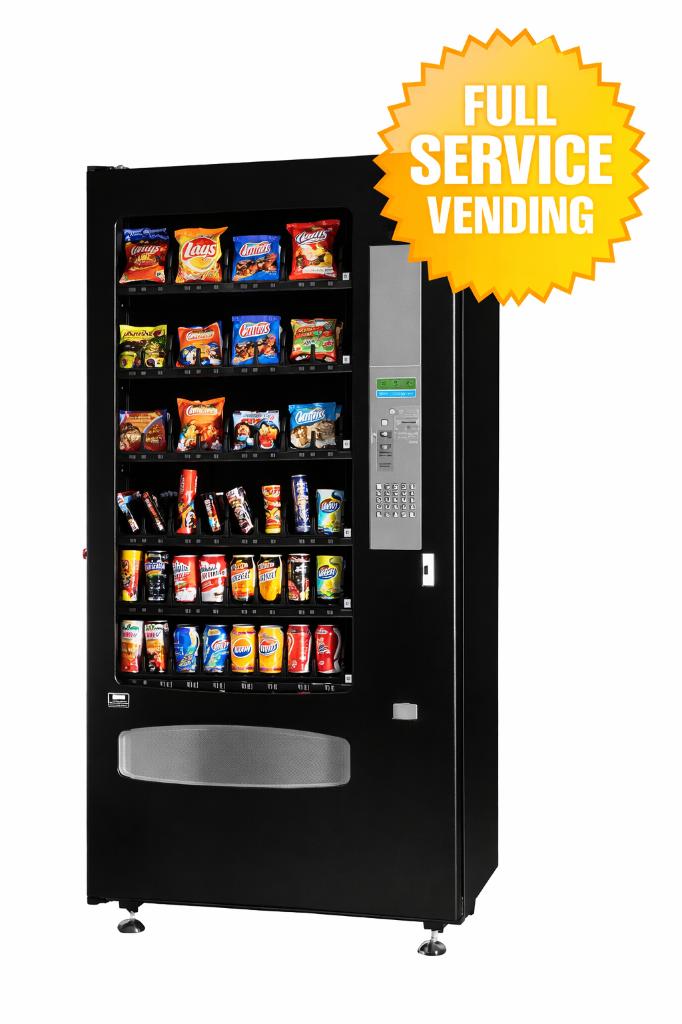 Snoep- & Frisdrankautomaat | Full Service Vending, Ophalen, Zonder vriesvak, 200 liter of meer, 60 cm of meer