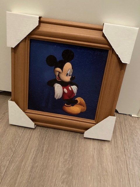 Schilderij Mickey Mouse, Verzamelen, Disney, Ophalen, Mickey Mouse, Nieuw, Overige typen