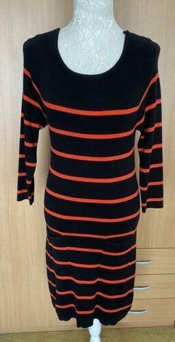 Monsoon jurk maat S [v], Kleding | Dames, Zwart, Ophalen of Verzenden, Zo goed als nieuw, Knielengte
