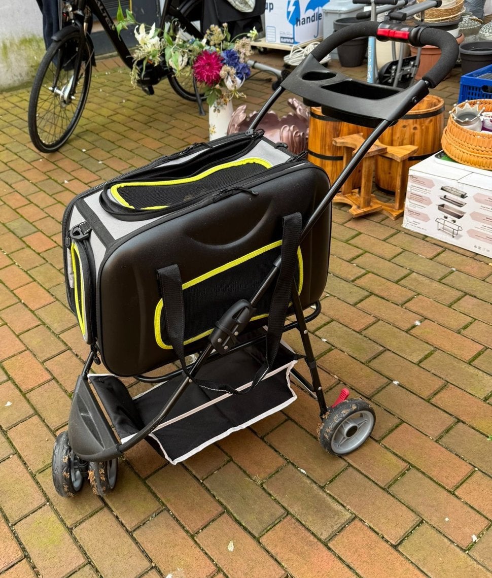Katten/honden buggy, Dieren en Toebehoren, Ophalen, Zo goed als nieuw