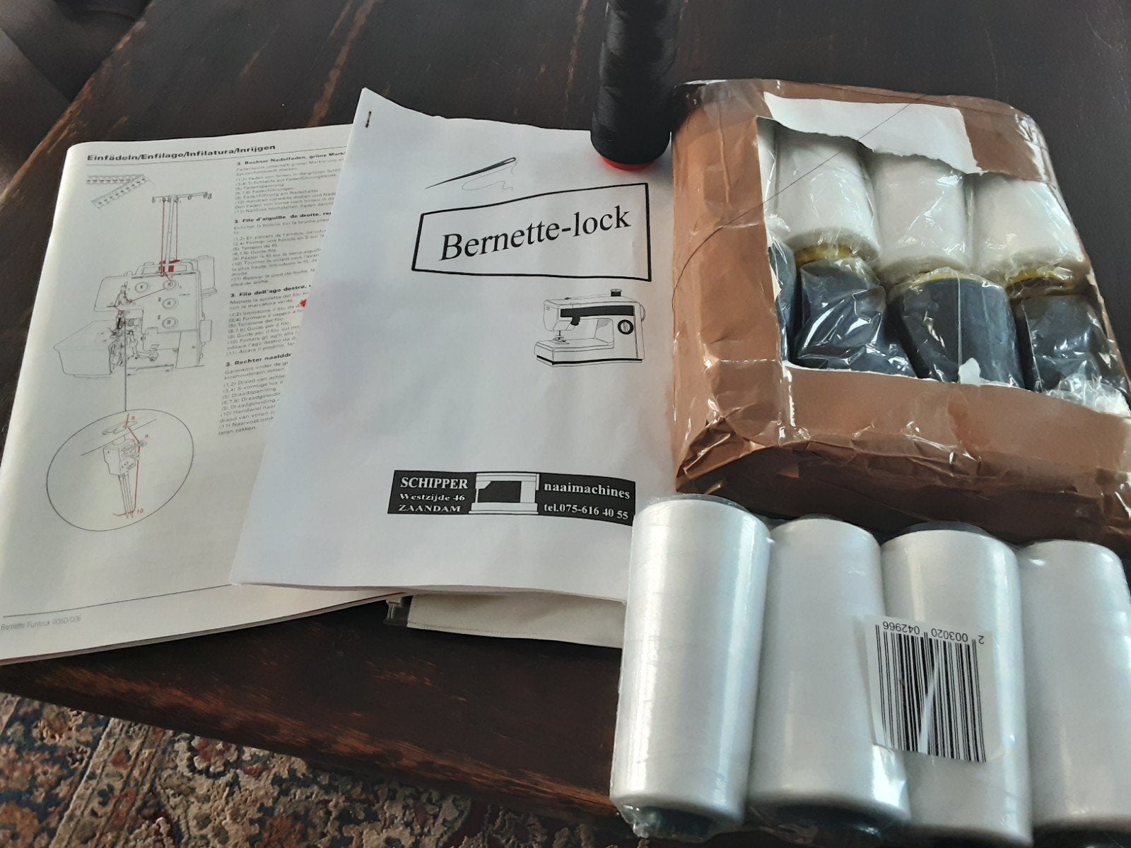 mooie goedwerkende bernina lockmachine, Ophalen of Verzenden, Lockmachine, Bernina