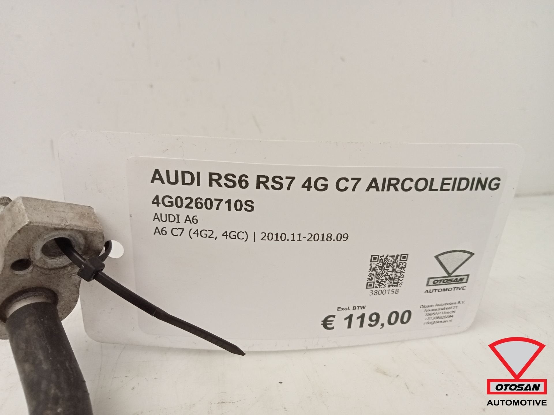 Audi RS6 RS7 4G C7 Aircoleiding Airco Leiding 4G0260710S, Gebruikt, AUDI AG, Auto-Union-Strasse 1
85045  Ingolstadt, DE, Kundenbetreuung@audi.de