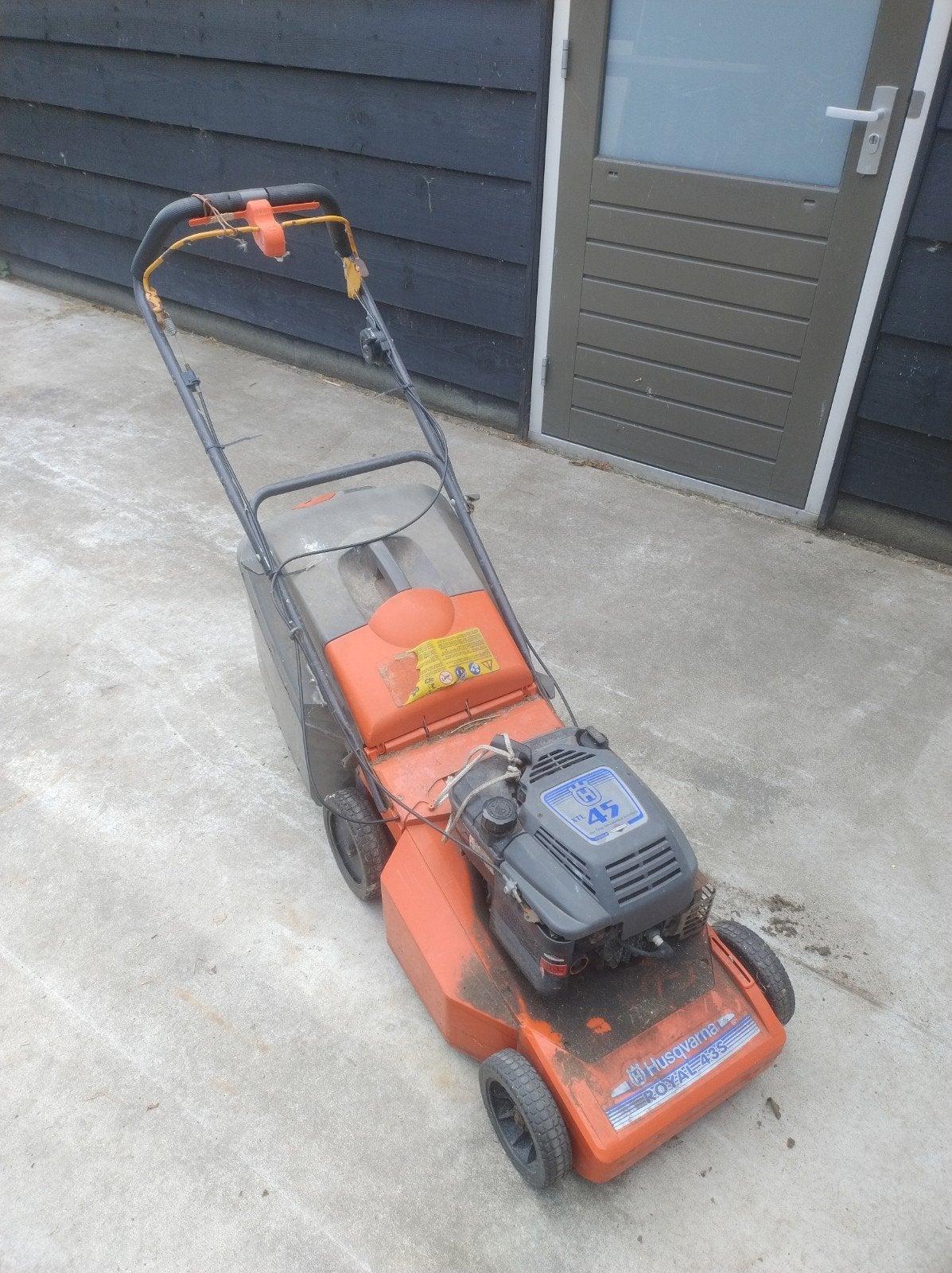 Husqvarna Royal 43S grasmaaier - defect, voor onderdelen, Ophalen of Verzenden