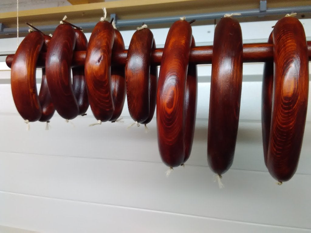 Houten worsten, Ophalen, Nieuw, Hout