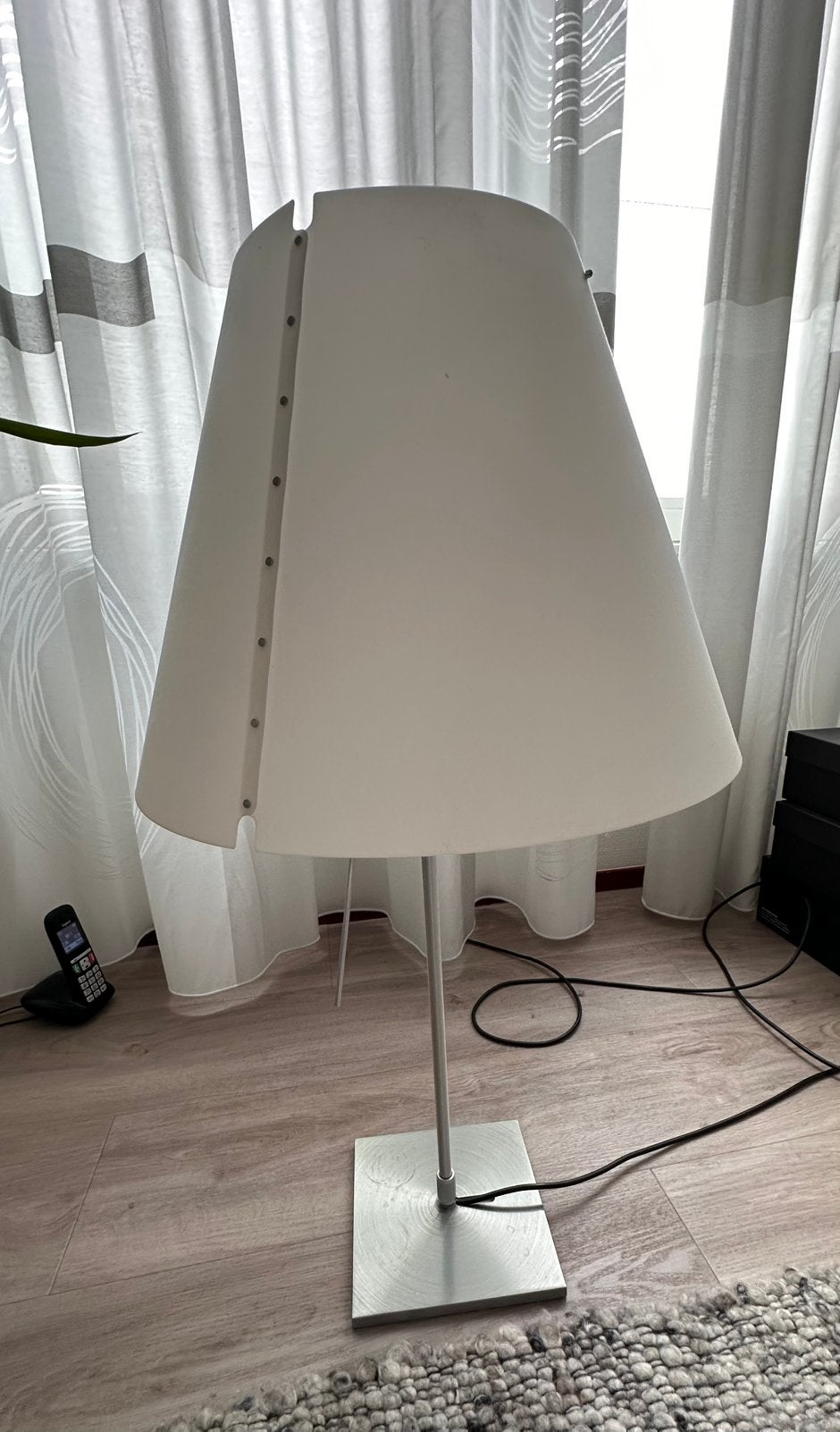 3 lampen Luceplan Costanza, Huis en Inrichting, Lampen | Vloerlampen, Ophalen, Zo goed als nieuw, 150 tot 200 cm