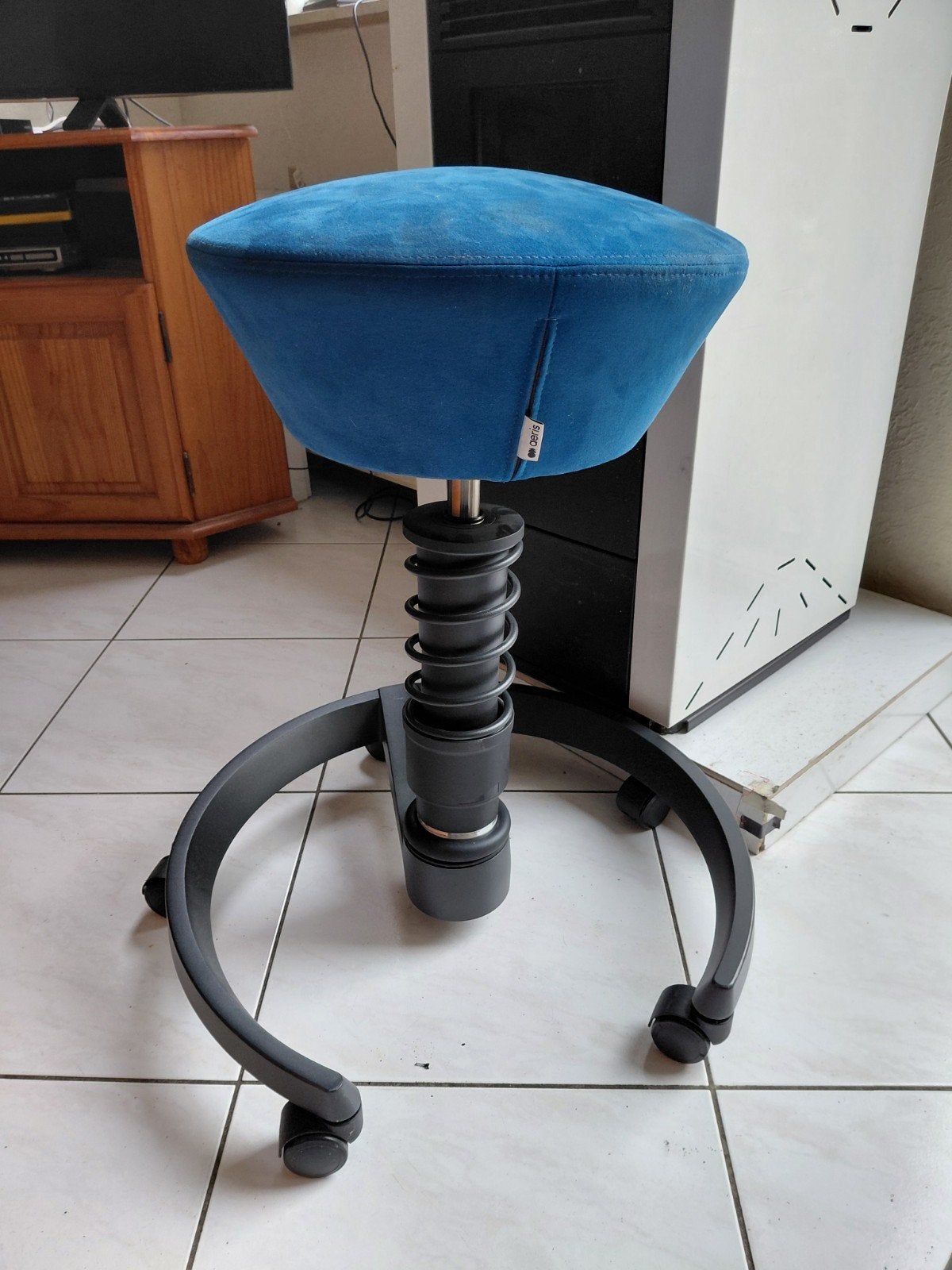Aeris Swopper Balstoel - Blauw, Ergonomisch, Huis en Inrichting, Ophalen of Verzenden