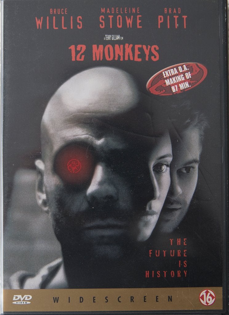 dvd 12 monkeys, Engels, Nederlands, Actiethriller, Ophalen of Verzenden