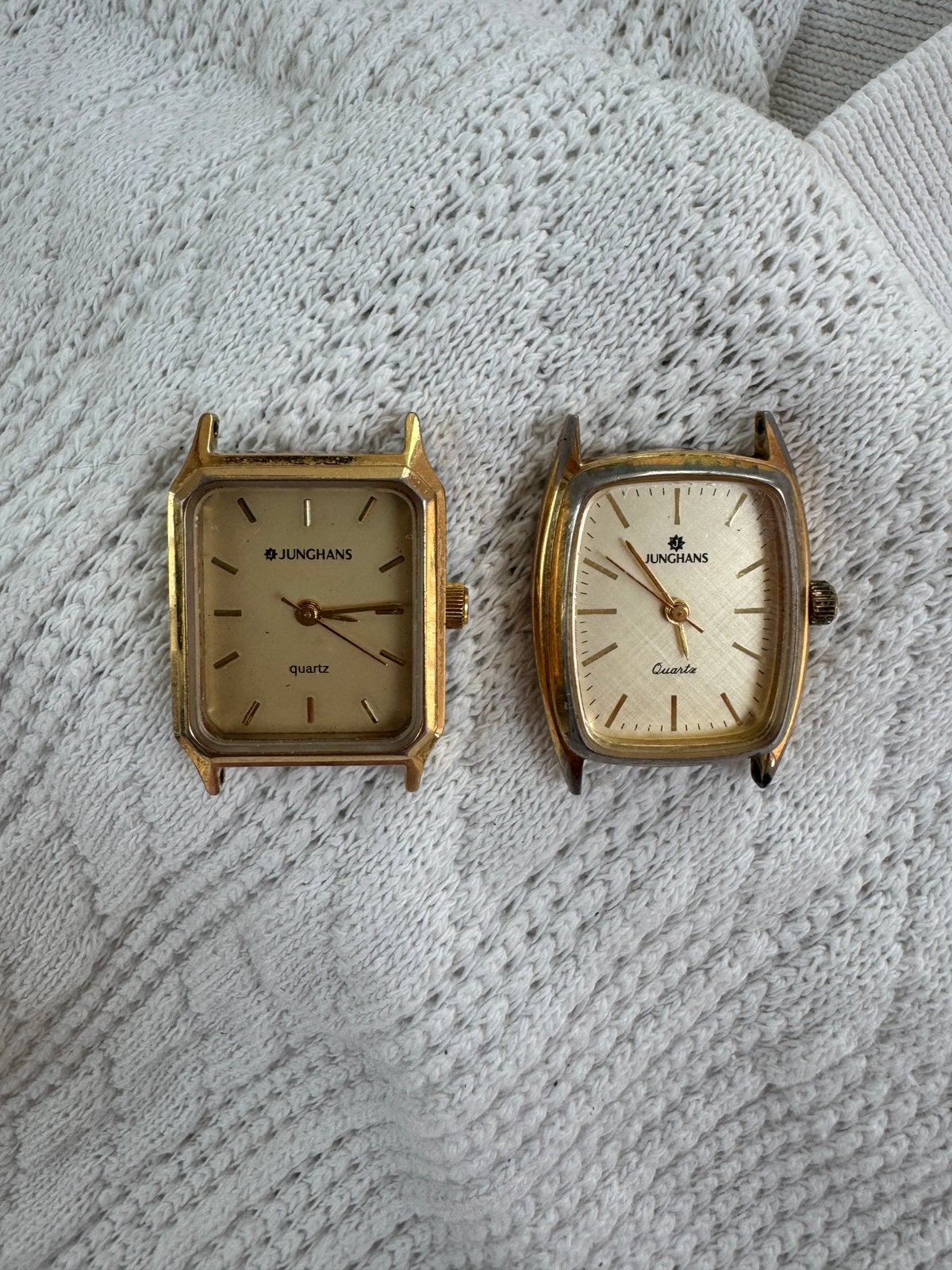 2x Junghans (20mm), Ophalen of Verzenden, Staal, Overige merken, 1960 of later