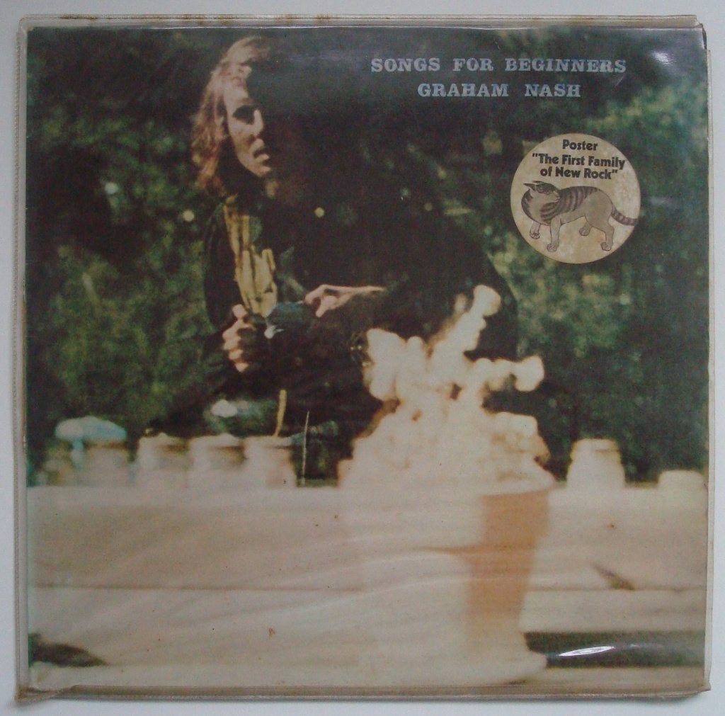 Graham Nash - Songs for Beginners, originele lp uit 1971, Ophalen, Gebruikt, 12 inch, Poprock