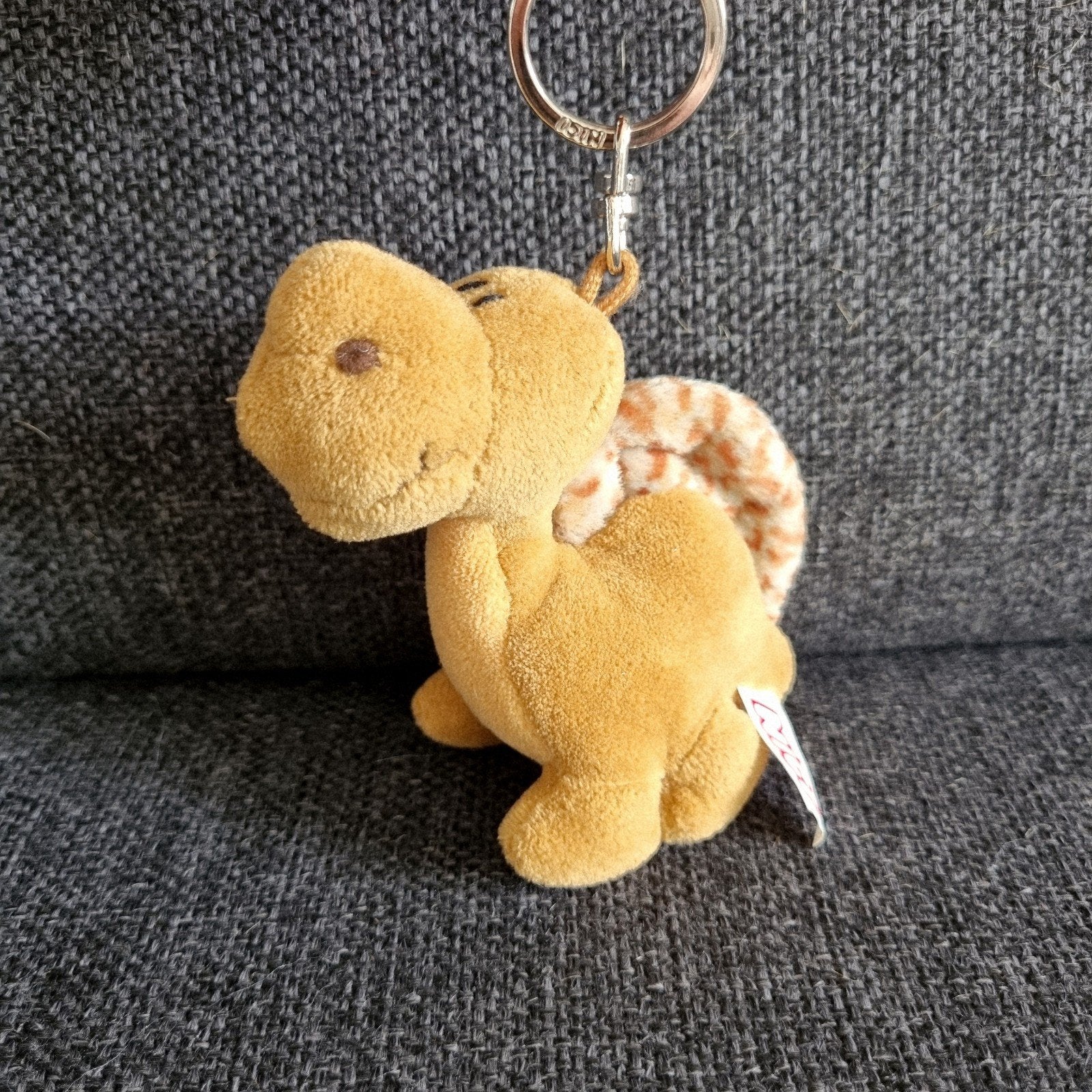 Nici sleutelhanger pluche dino dinosaurus keuring bean bag, Ophalen of Verzenden
