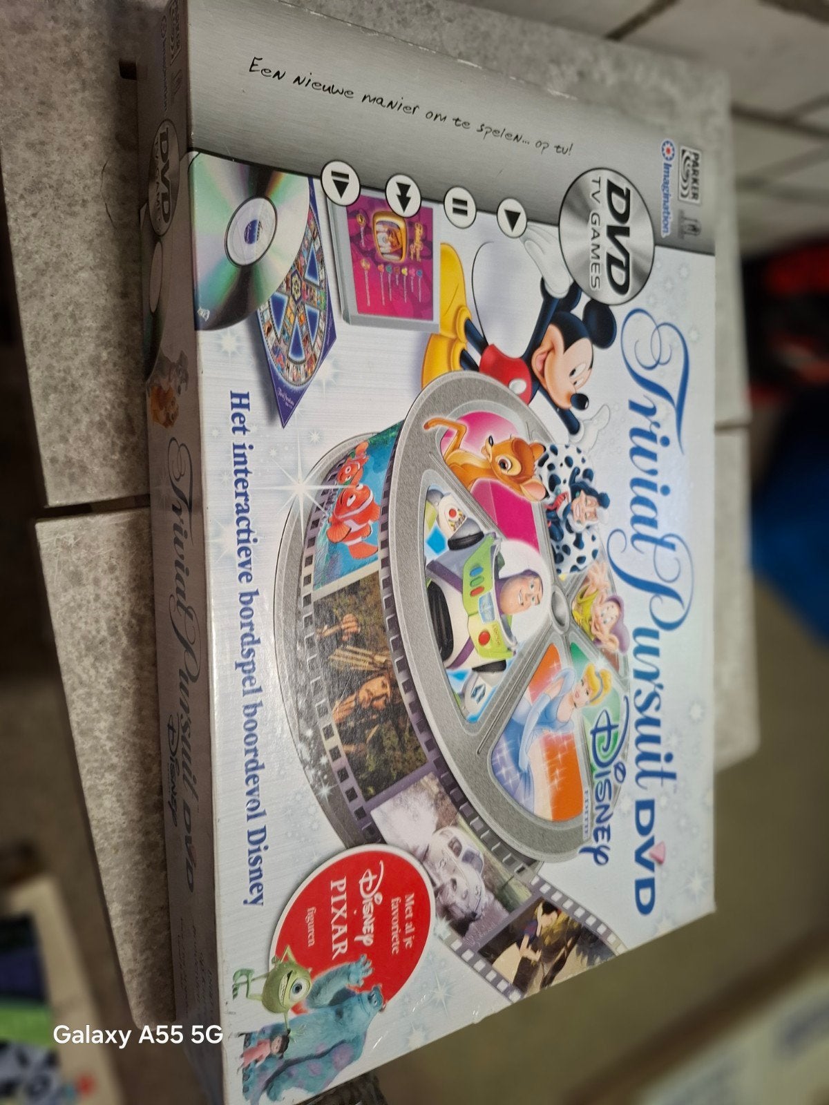 Trivial Pursuit Disney DVD - Interactief bordspel, Parker, Gebruikt, Postbus 3000, 3800 DA Amersfoort, Ophalen of Verzenden