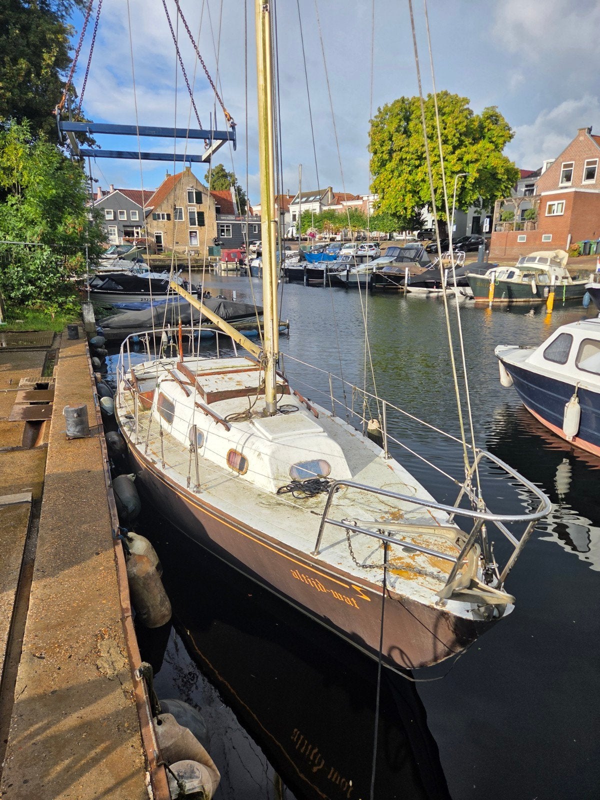 Zeilboot met 2-cilinder Sabb dieselmotor, Ophalen of Verzenden, Gebruikt, Diesel, Binnenboordmotor