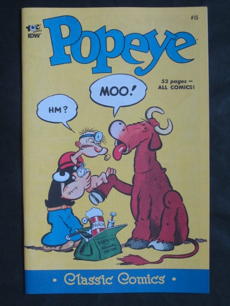 Classic Popeye #15 IDW 2013 By Bud Sagendorf (52 pages), Boeken, Strips | Comics, Eén comic, Amerika, Verzenden, Nieuw
