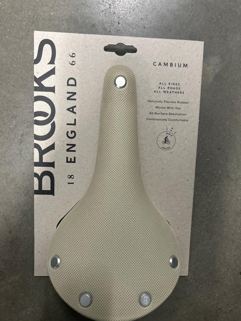 Brooks Cambium C17 Zadel - Comfortabel en Duurzaam, Fietsen en Brommers, Fietsonderdelen, Ophalen of Verzenden, Zo goed als nieuw